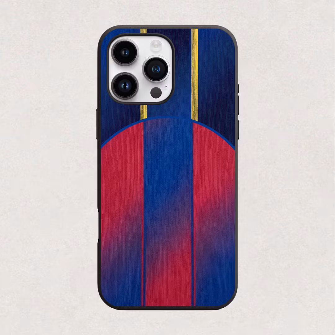 Show your FC Barcelona pride every day • Protect your phone with a durable, snug-fit case • Clean, slim design that doesn’t add bulk • Easy gift for Barca fans that gets used daily