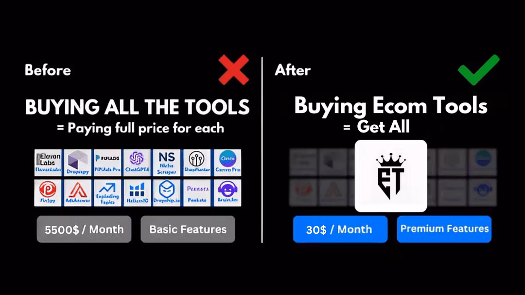 All‑in‑one toolkit for Amazon & ecom sellers • Curated winning products and keyword data • Automation to speed up research and sourcing • Built to turn ecom skills into repeatable systems