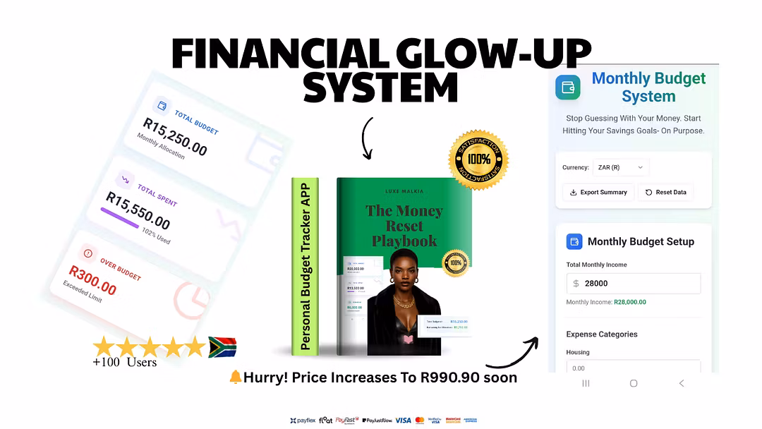 Financial glow-up System